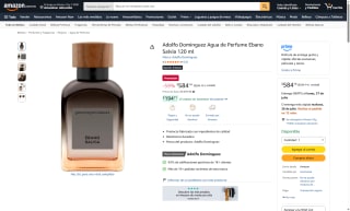 Agua de Perfume Adolfo Dominguez Ebano Salvia 120ml por $584 | Amazon
