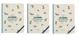 3 x Mr. Wonderful Libreta Pet Lovers, Be as good as your dog thinks you are a 11.97€