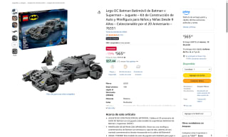 Lego DC Batman Batimóvil por $565 | Oferta Amazon