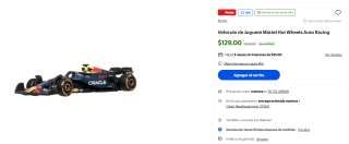 Hot Wheels Red Bull Racing RB20 1:64 Metal por $129 | Walmart