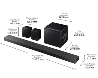 Samsung HW-QS750F/ZF Barra de Sonido por 469€