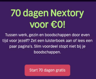 70 dagen Nextory gratis via de Lidl plus app