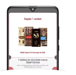 Tableta Chocolate Temptation Gratis