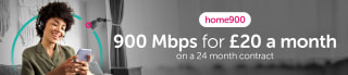 Full Fibre 900Mb Upload & Download For £20pm (24M) Selected Full Fibre postcodes (£2