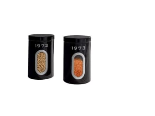 SILVERCREST set voorraadpotten (2 stuks, retro) voor €5,99 bij Lidl