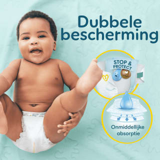 Pampers Premium Protection Luiers Maat 1 (2-5 kg, 26 stuks) voor €3,15 bij Etos