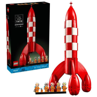 LEGO Ideas Cohete Lunaire de Tintin 21367 1283 pièces à 108,10€ chez PcComponentes