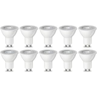 Amazon Basics Pack de 10 Focos Bombilla LED GU10 (3 W) por 5.69€ reaco Como Nuevo