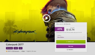 Cyberpunk 2077 por $220 | Oferta GOG