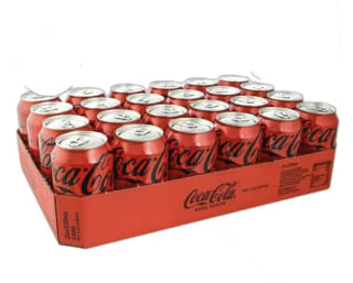 Pack de 48 Latas de Coca-Cola Zero por 13,21€