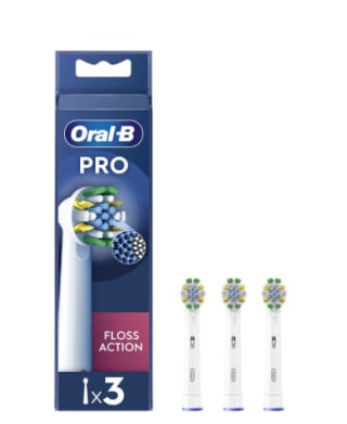 Lot de 3 brossettes Oral B FLOSS ACTION PRO à 21,90€