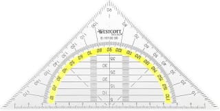 Westcott E-10130 00 geometrische driehoek voor €0,40 bij Amazon