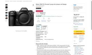 Cámara Nikon Z6III por $31,813 | Amazon (Banamex)