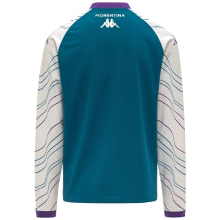 Sudadera de forro polar de fútbol de corte slim del Fiorentina azul hombre por 19.90€