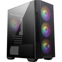 MSI MAG FORGE M100R Caja PC Mini Torre Gaming Vidrio Templado 4 Ventiladores c.abier