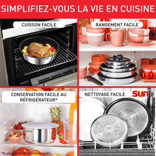 Tefal Ingenio Daily Cook casserole 16 cm à 11,49€ chez Auchan