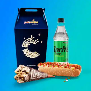 Cinépolis Combo Hot Dog & Cornetto por $148 en Rappi