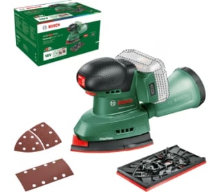 Bosch UniversalSander 18V-10 - Accu multischuurmachine voor €53,46 bij Amazon
