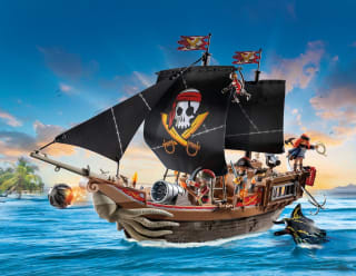 Gran barco pirata Playmobil por 44,99€ en El Corte Inglés