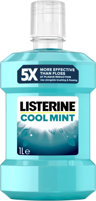 Listerine Cool Mint Mouthwash 1000ml £3.24 / £3.06 S&S