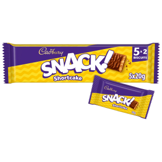 Cadbury Snack Shortcake 5 x 20g for £0.75 at Tesco