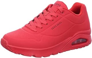 Skechers Uno - Stand On Air - Heren Sneakers - Rood voor €40,48 bij Amazon