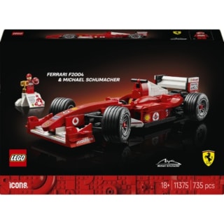 LEGO Icons Ferrari F2004 et Michael Schumacher (11375) pour 68,99€ chez Carrefour