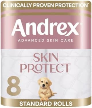 Andrex Skin Protect Toilet Roll (24 rolls, 3-Ply) for £4.95 at Amazon