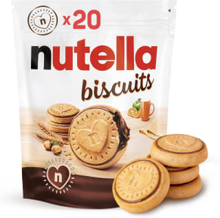 Nutella Chocolate Biscuits (Pack of 20, 276g) for £2.60 at Amazon