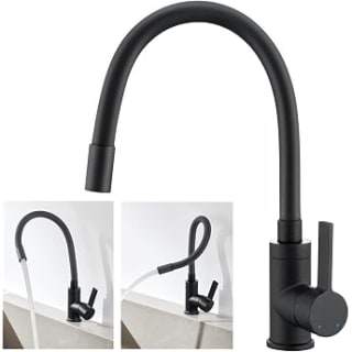 SUVIDA Robinet de cuisine flexible (Noir Mat) pour 38,99€ chez Amazon