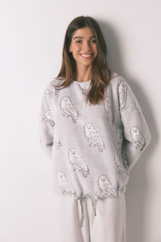 Pijama largo Women'secret polar Hedwig por 10,79€