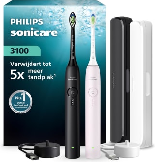 Philips Sonicare 3000 Series HX4072/42 (duopack) voor €65,55 bij Amazon