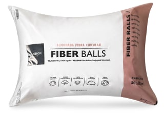 Almohada Cannon FIBER Balls 200H 70 X 50 CM Algodón Blanco por $6.990