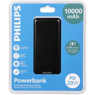 Philips powerbank 10.000 mAh voor €9,95