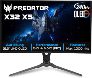 Acer Predator X32 X5 31,5 inch 4K OLED voor €603,24 bij Amazon