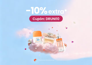 10% EXTRA descuento en productos con 80% o mas en Druni entra y aprovecha