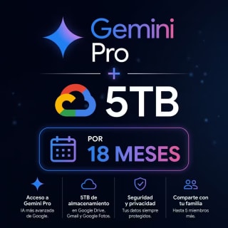 Google AI Pro 18 Months Global por $58 en Gamivo
