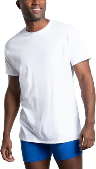 Fruit of The Loom playera para hombre (4 piezas) por $144 en Amazon