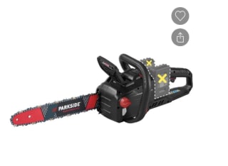 PARKSIDE Accu-kettingzaag 40 V zonder accu en lader voor €69,99 bij de Lidl