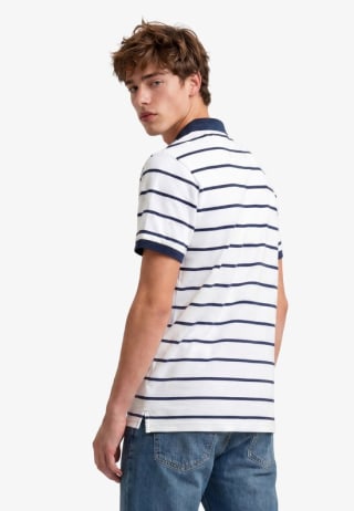 Superdry Crest Stripe heren polo voor €16,50 bij Bol