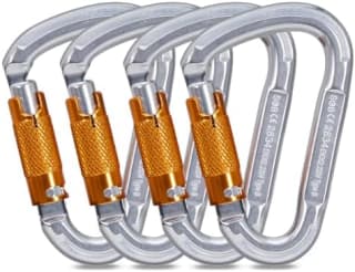 SOB mousquetons d'escalade 25KN (pack de 4) à 15,19€ chez Amazon