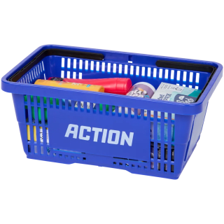 Action speelgoedwinkelmandje 13-delig voor €2,79