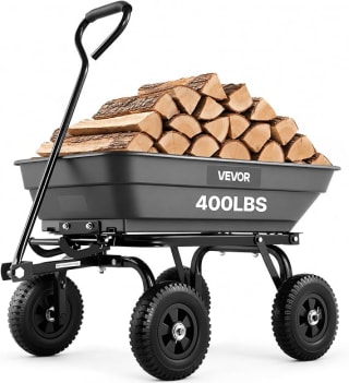 VEVOR GC-018A chariot de jardin basculant pour 57,06€ chez Amazon