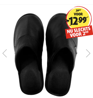 Lucovitaal Orthopedische Zweedse Muiltjes voor €2,99 bij Lucovitaal