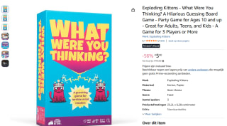 Exploding Kittens What Were You Thinking? voor €5,80 bij Amazon