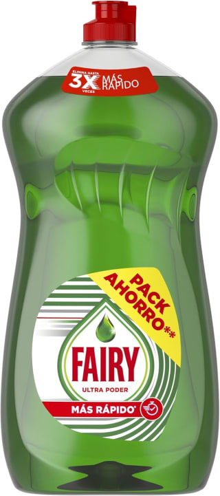 3 x Fairy Ultra Original (1,25 L) por 11,90€ en Amazon