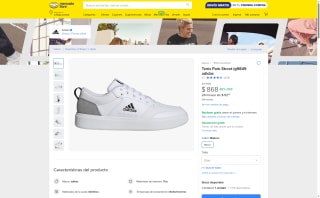 Tenis Adidas Park Street LG9849 por $868 | Oferta Mercado Libre