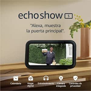 Echo Show 5 (Última generación) Pantalla táctil inteligente por 53.71€ varios colores