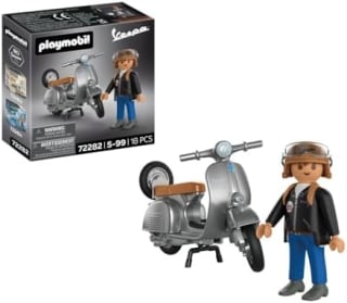 PLAYMOBIL Vespa 80.º Aniversario: Estilo Original por 11,25€ en Amazon