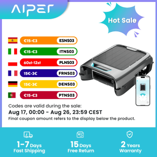 AIPER EcoSurfer S2 robot limpiafondos por 147,82€ en AliExpress